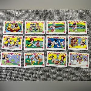 Vintage Minnie and Me Disney Trading Cards - Bundle of 12